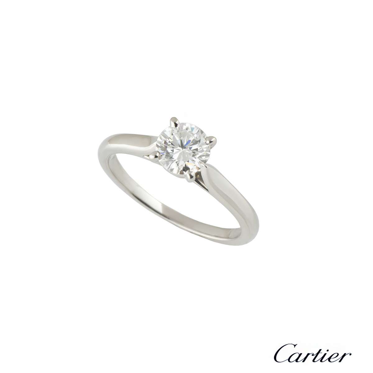 1895 solitaire ring cartier